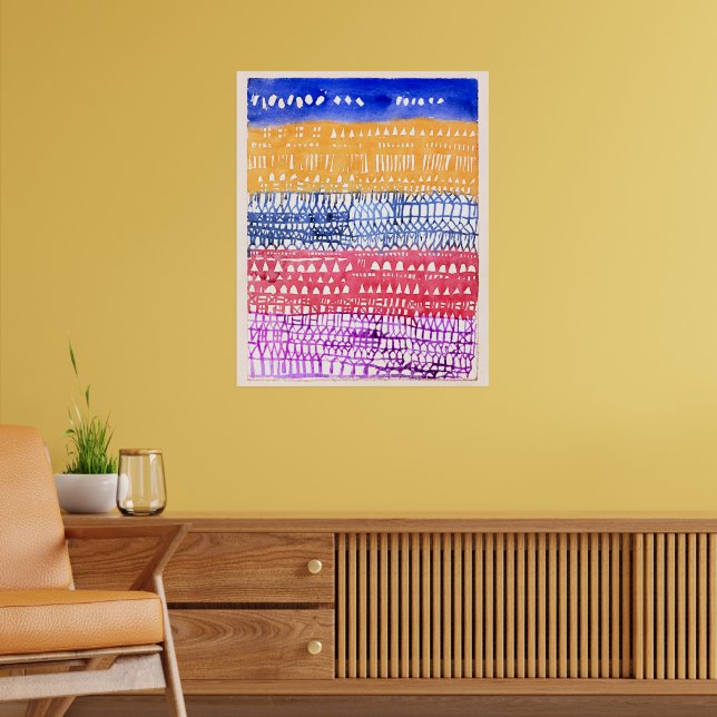 Paul Klee - Old City,  Poster (Living Room 2)