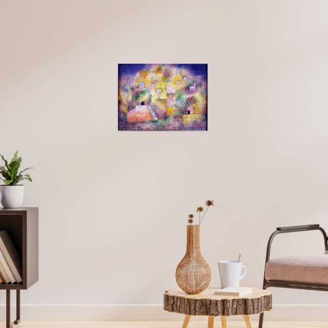 Paul Klee Oriental Pleasure Garden Poster | Zazzle