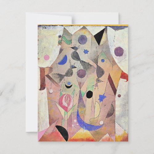 Paul Klee - Persian Nightingales, Note Card