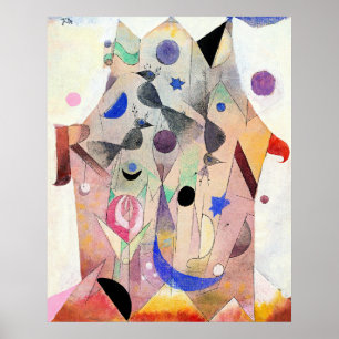 Paul Klee - Persian Nightingdales Poster