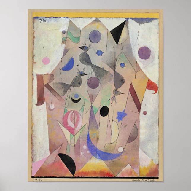 Paul Klee - Persische Nachtigallen Poster (Front)
