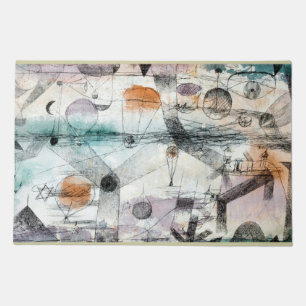 Paul Klee Plants Earth & Realm of the Air: Bauhaus Doormat