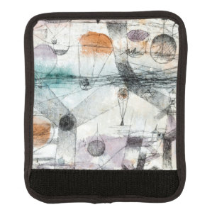 Paul Klee Plants Earth & Realm of the Air: Bauhaus Luggage Handle Wrap