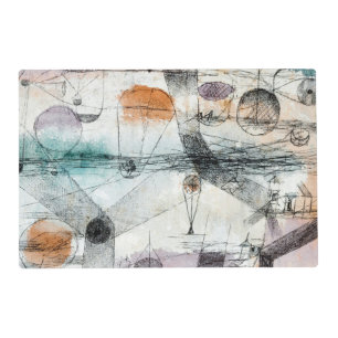 Paul Klee Plants Earth & Realm of the Air: Bauhaus Placemat