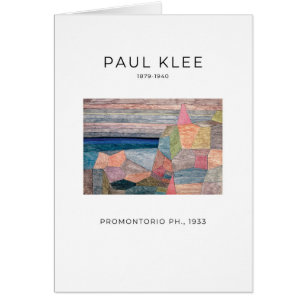 Paul Klee, Promontorio Ph. (1933) - Fine Art Card