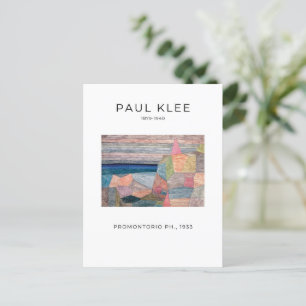 Paul Klee, Promontorio Ph. - Modern Abstract Art Postcard