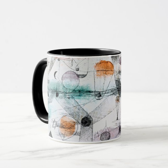 Paul Klee “Realm of Air” Magic Art Mug (Front Left)