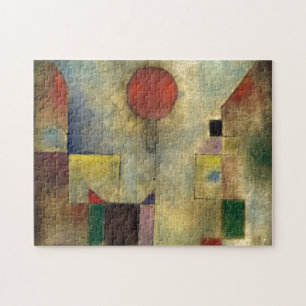 Paul Klee Red Balloon Abstract Art Painting Jigsaw Puzzle
