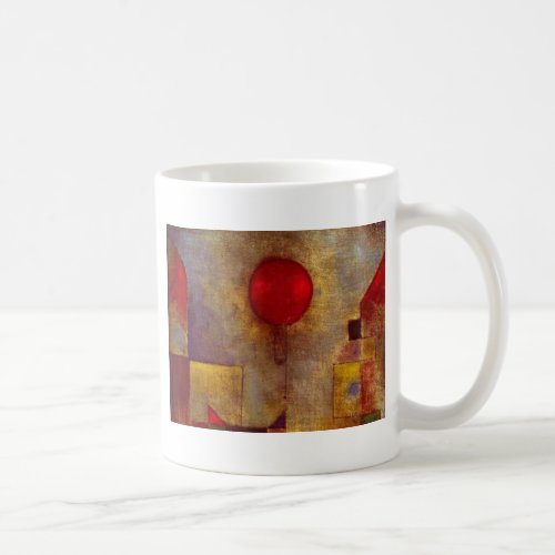 Paul Klee Red Balloon Abstract Colorful Art  Coffee Mug