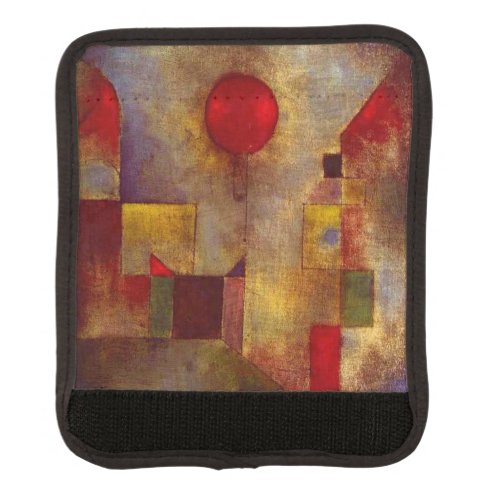 Paul Klee Red Balloon Abstract Colorful Art  Luggage Handle Wrap