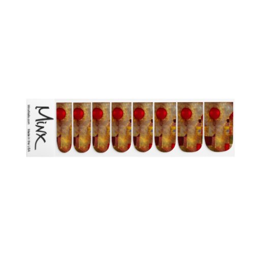 Paul Klee Red Balloon Abstract Colorful Art  Minx Nail Art