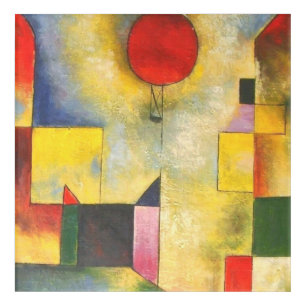 Paul Klee Red Balloon Acrylic Print