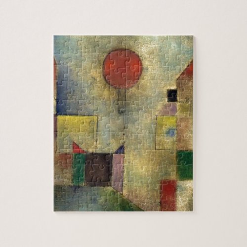 Paul Klee Red Balloon Jigsaw Puzzle