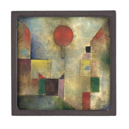 Paul Klee Red Balloon Keepsake Box