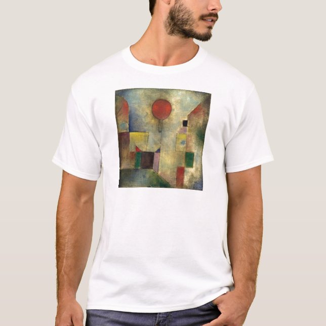 Paul Klee Red Balloon T-Shirt (Front)