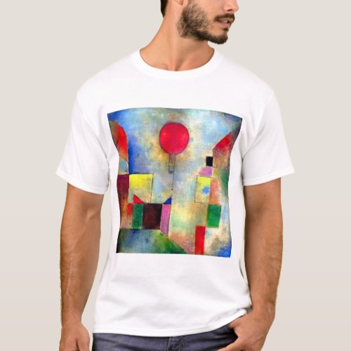 Paul Klee Red Balloon T_Shirt