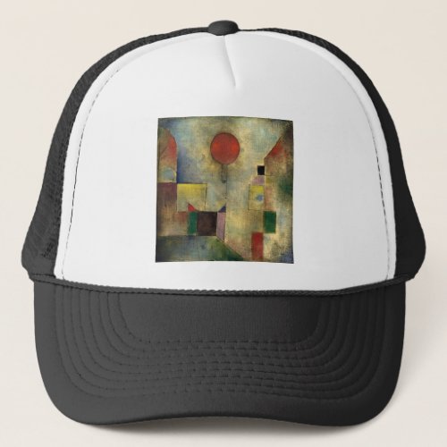 Paul Klee Red Balloon Trucker Hat