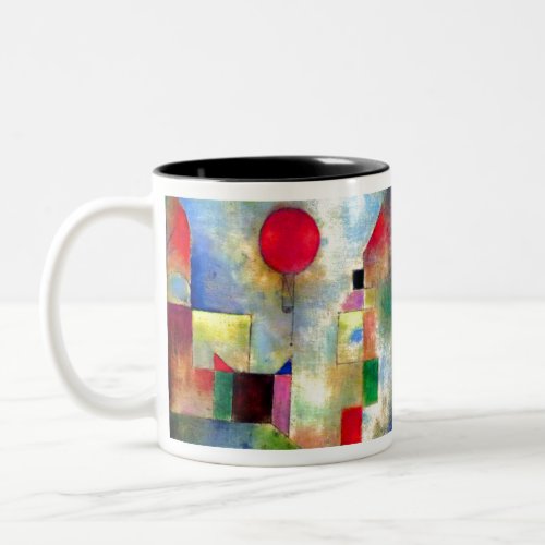 Paul Klee Red Balloon Two_Tone Coffee Mug