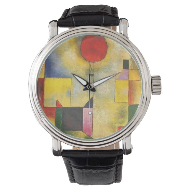 Paul Klee Red Balloon Watch (Front)