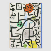 Paul Klee Rich Harbor Abstract Expressionism (Front)