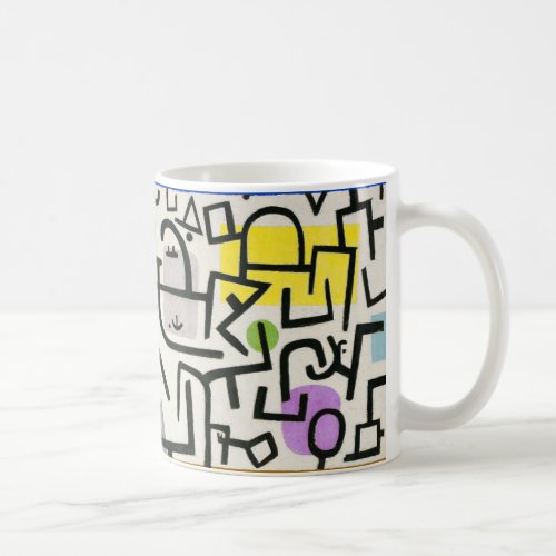 Paul Klee Rich Harbor Abstract Expressionism Coffee Mug