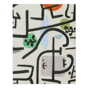 Paul Klee Rich Harbor Abstract Expressionism Faux Canvas Print