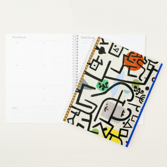 Paul Klee Rich Harbor Abstract Expressionism Planner (Display)