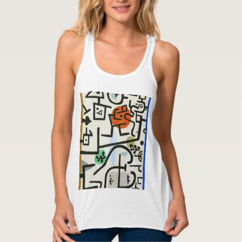 Paul Klee Rich Harbor Abstract Expressionism Tank Top