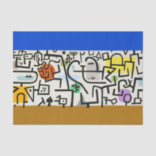 Paul Klee Rich Harbor Abstract Expressionism Tissue Paper