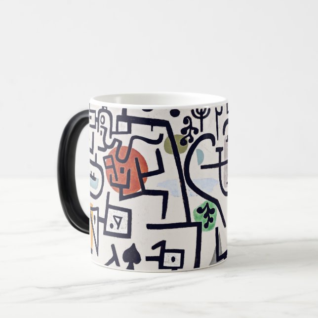 Paul Klee Rich Port Abstract Art Mug (Front Left)