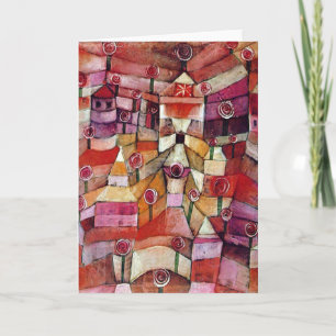 Paul Klee - Rose Garden Card