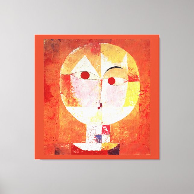 Paul Klee Senecio  Canvas Print (Front)