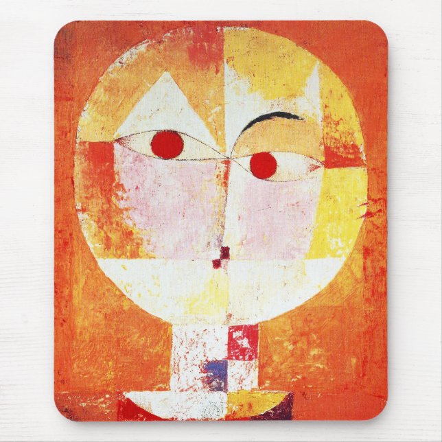 Paul Klee Senecio Mouse Pad (Front)