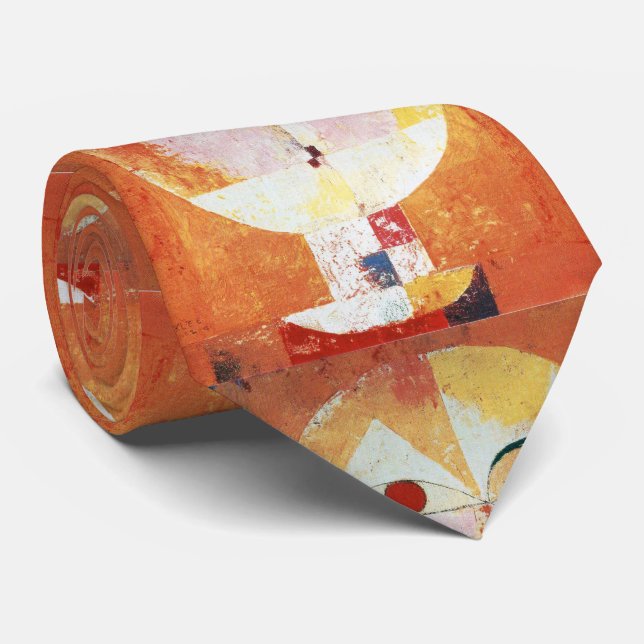 Paul Klee, “ Senecio ” Neck Tie (Rolled)