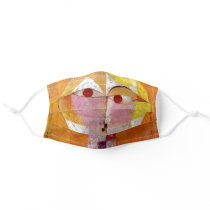 Paul Klee Senecio Painting Cubist Expressionist Adult Cloth Face Mask