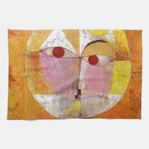 Paul Klee Senecio Painting Kitchen Towel