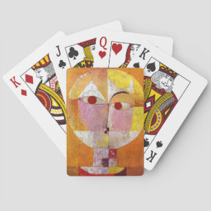 Paul Klee Senecio Painting Poker Cards