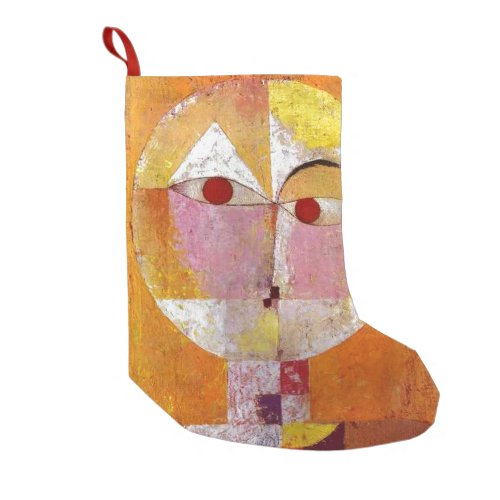 Paul Klee Senecio Painting Small Christmas Stocking