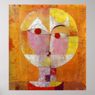 Paul Klee Senecio Poster