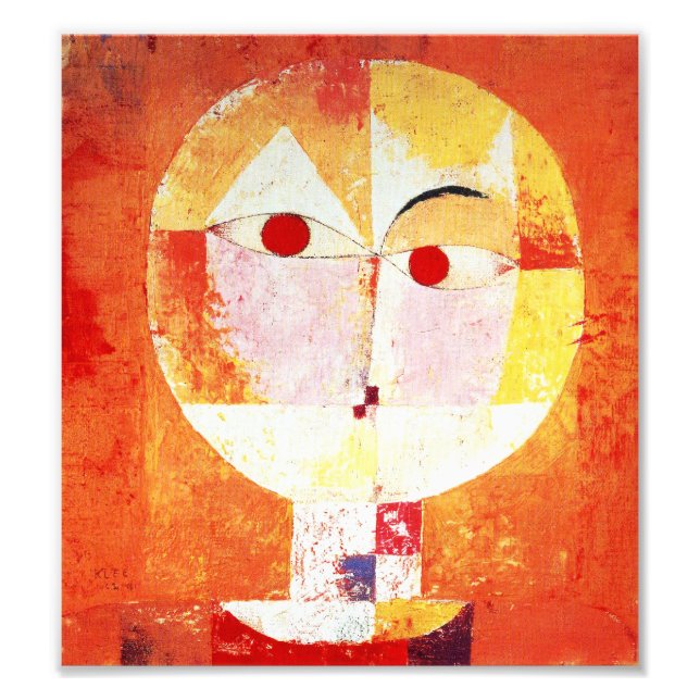 Paul Klee Senecio Print (Front)