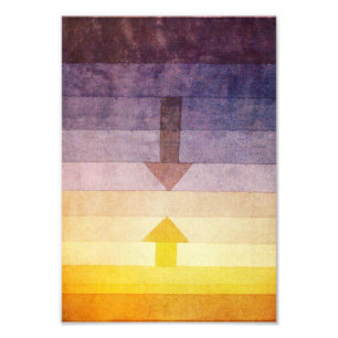 Paul Klee Separation in the Evening Photo Print