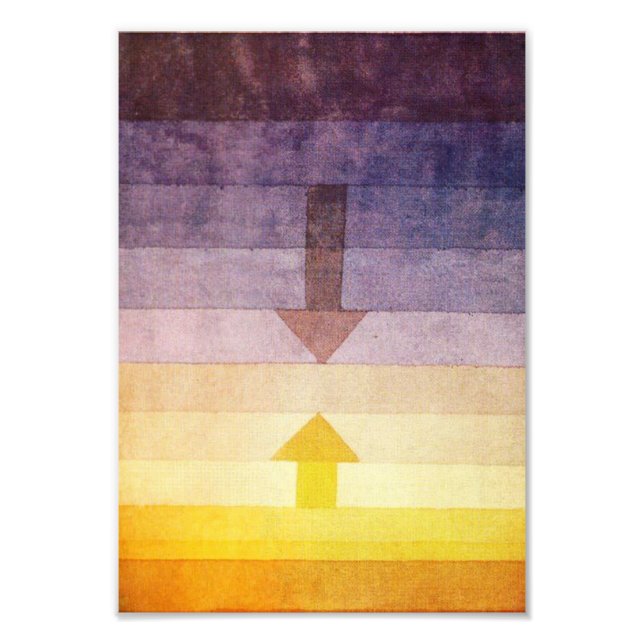 Paul Klee Separation in the Evening Photo Print (Front)