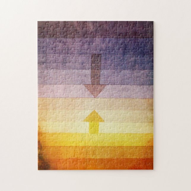 Paul Klee Separation in the Evening Puzzle (Vertical)