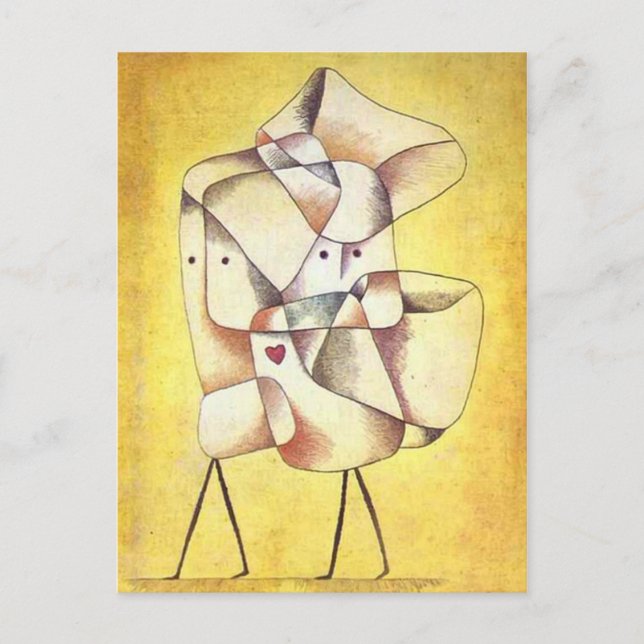 Paul Klee - Siblings Postcard (Front)