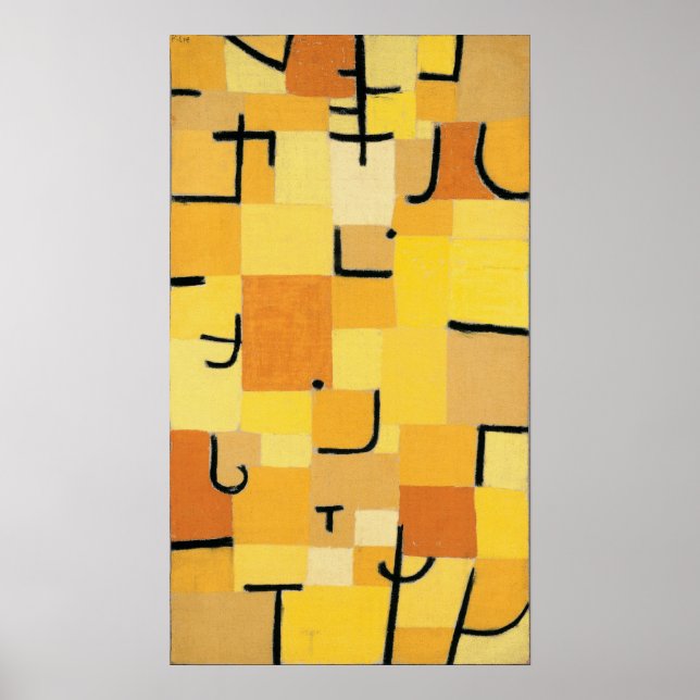 Paul Klee - Signs In Yellow (Front)