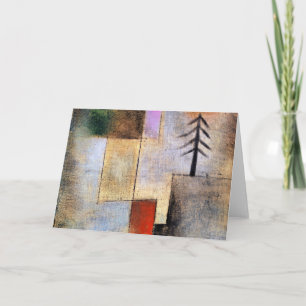 Paul Klee - Small Fir Picture Card