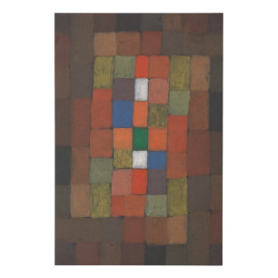 Paul Klee Static-Dynamic Gradation Faux Canvas Print