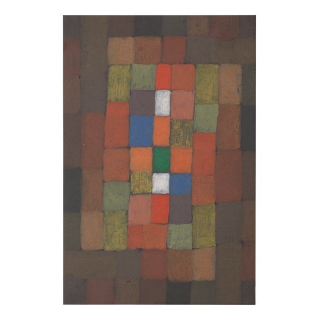 Paul Klee Static-Dynamic Gradation Faux Canvas Print (Front)