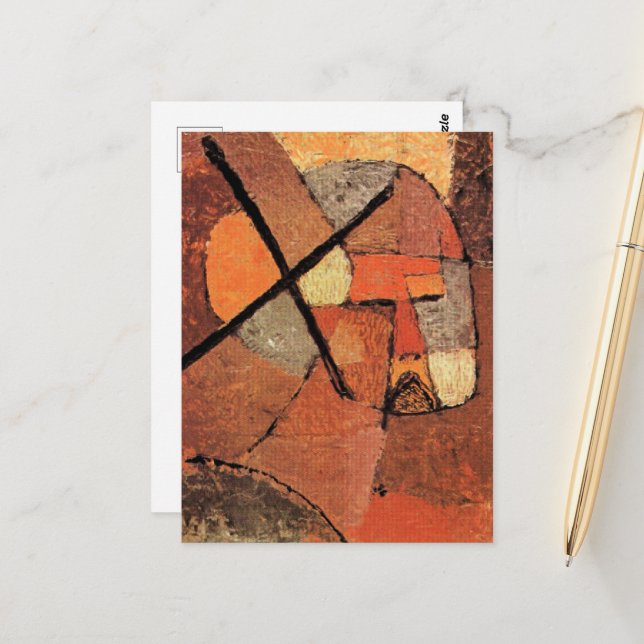 Paul Klee - Struck from the List Postcard (Front/Back In Situ)