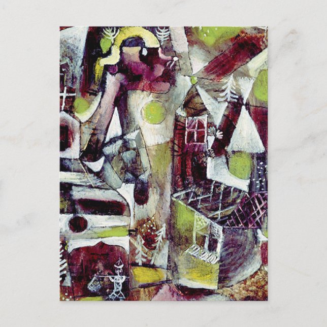 Paul Klee - Swamp Legend Postcard (Front)